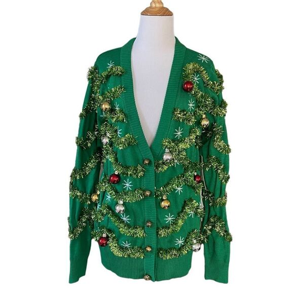 NWT Tipsy Elves Ugly Christmas Sweater - Picture 1 of 5